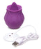 Bloomgasm Wild Violet 10X Silicone Clit Licking Stimulator (Purple)
