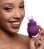 Bloomgasm Wild Violet 10X Silicone Clit Licking Stimulator (Purple)