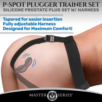 P-Spot Plugger 28X Comfort Harness with Remote Control