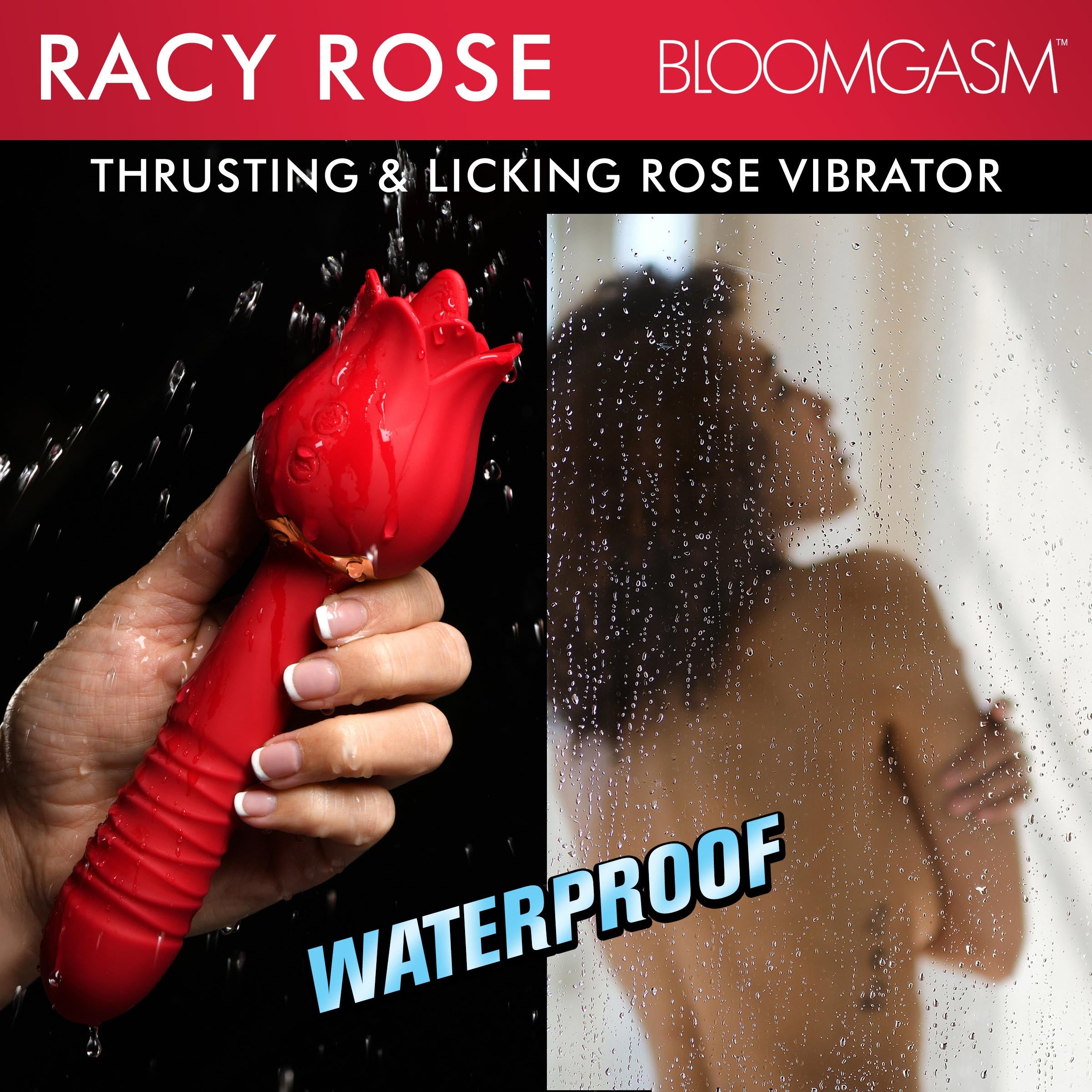 Racy Rose Thrusting and Licking Rose Vibrator Healthy & Active Racy Rose Thrusting and Licking Rose Vibrator Healthy & Active