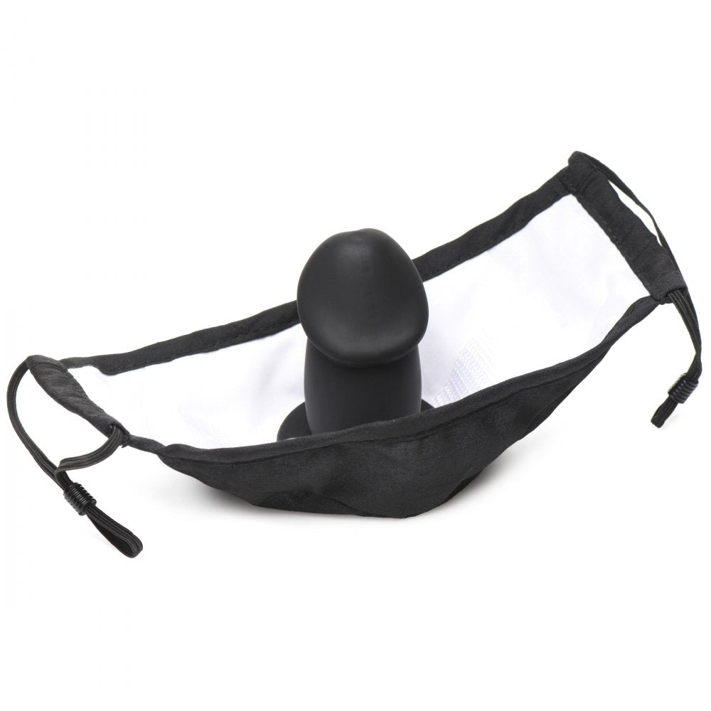 Mouth-Full Dildo Face Mask | Body-Safe Silicone Healthy & Active Mouth-Full Dildo Face Mask | Body-Safe Silicone Healthy & Active