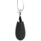 10X Vibrating Silicone Teardrop Necklace