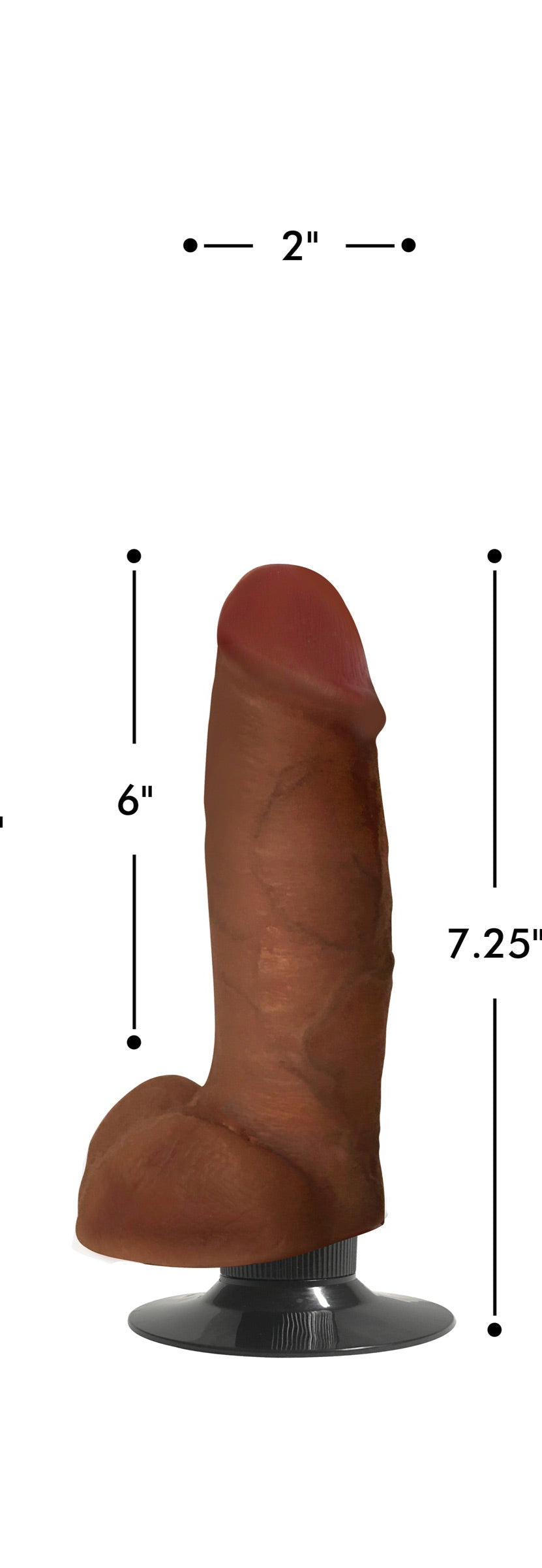 Jock Medium Vibrating Dildo with Balls