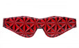 Crimson Tied Embossed Blindfold Image 3