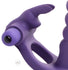 Double Delight Dual Penetration Rabbit Cock Ring Image 3