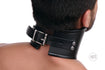 Strict Leather Locking Posture Collar