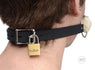 White Silicone Bone Gag Image 4