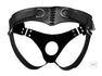 Leather Corset-Back Strap-On Harness Image 4