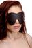 Strict Leather Classic Black Blindfold Image 2