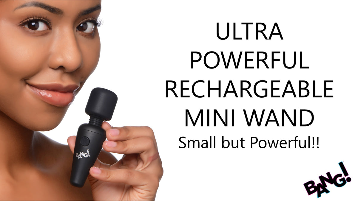 10X Ultra Powerful Silicone Mini Wand - Video 10X Ultra Powerful Silicone Mini Wand - Video