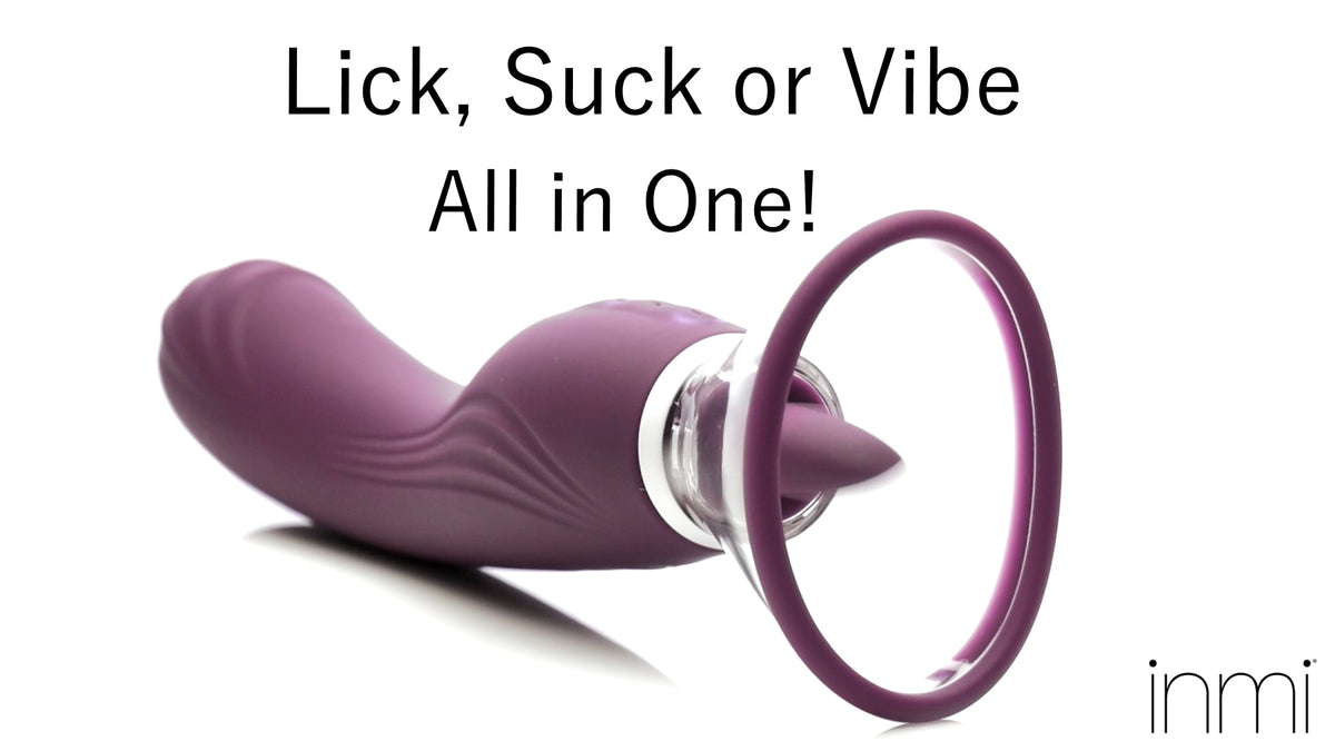 Lickgasm 8X Licking and Sucking Vibrator - Video Lickgasm 8X Licking and Sucking Vibrator - Video