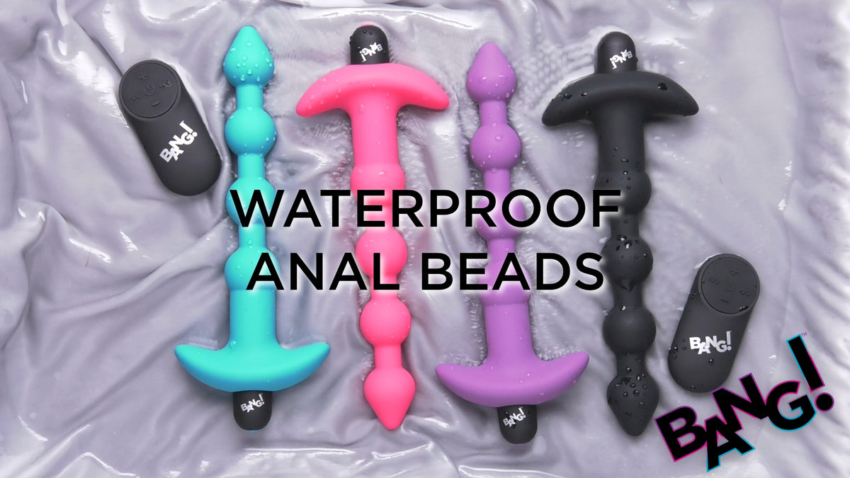 Vibrating Silicone Anal Beads & Remote Control Healthy & Active Vibrating Silicone Anal Beads & Remote Control Healthy & Active