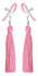 Tickle Me Pink Nipple Clamp Tassels Image 1