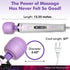 8-Speed & 8-Function Wand Massager - 110v US