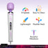 8-Speed & 8-Function Wand Massager - 110v US