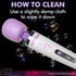 8-Speed & 8-Function Wand Massager - 110v US