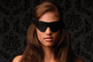 Onyx Leather Blindfold Image 2