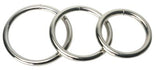 3pk Steel Cock Rings Image 1