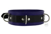 Strict Leather Black/Blue Locking Collar